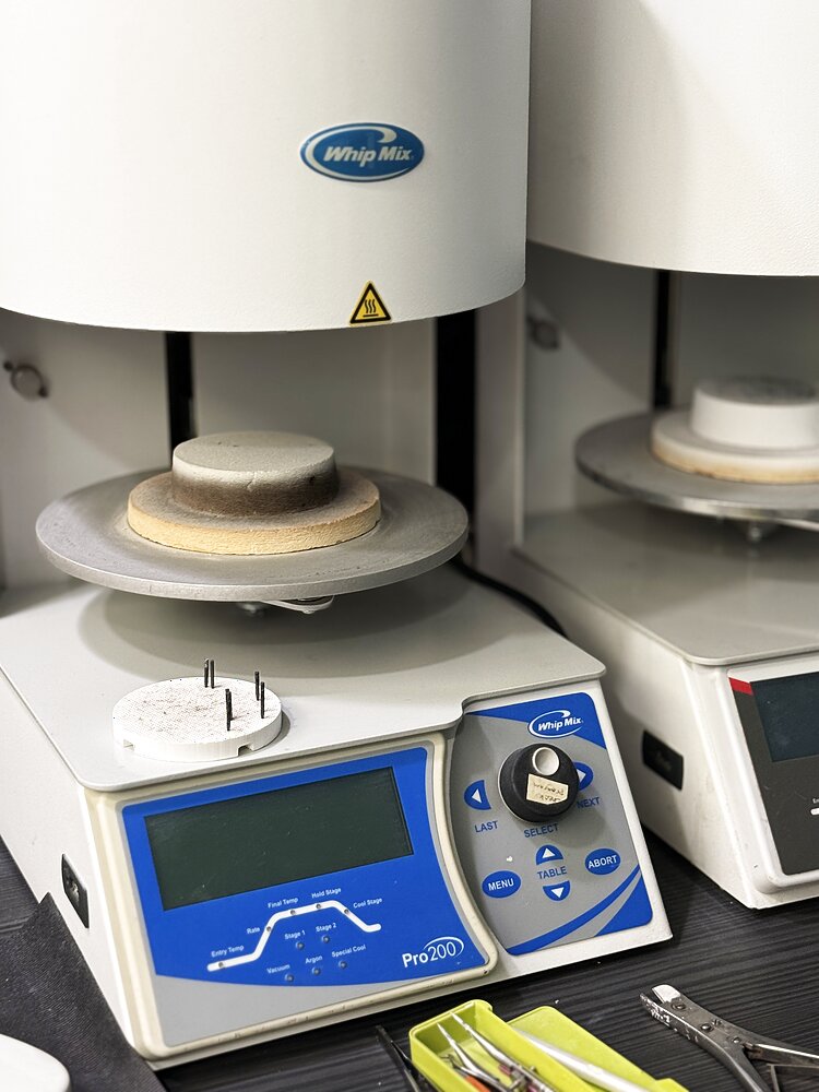 Horno de sinterizado del laboratorio dental propio